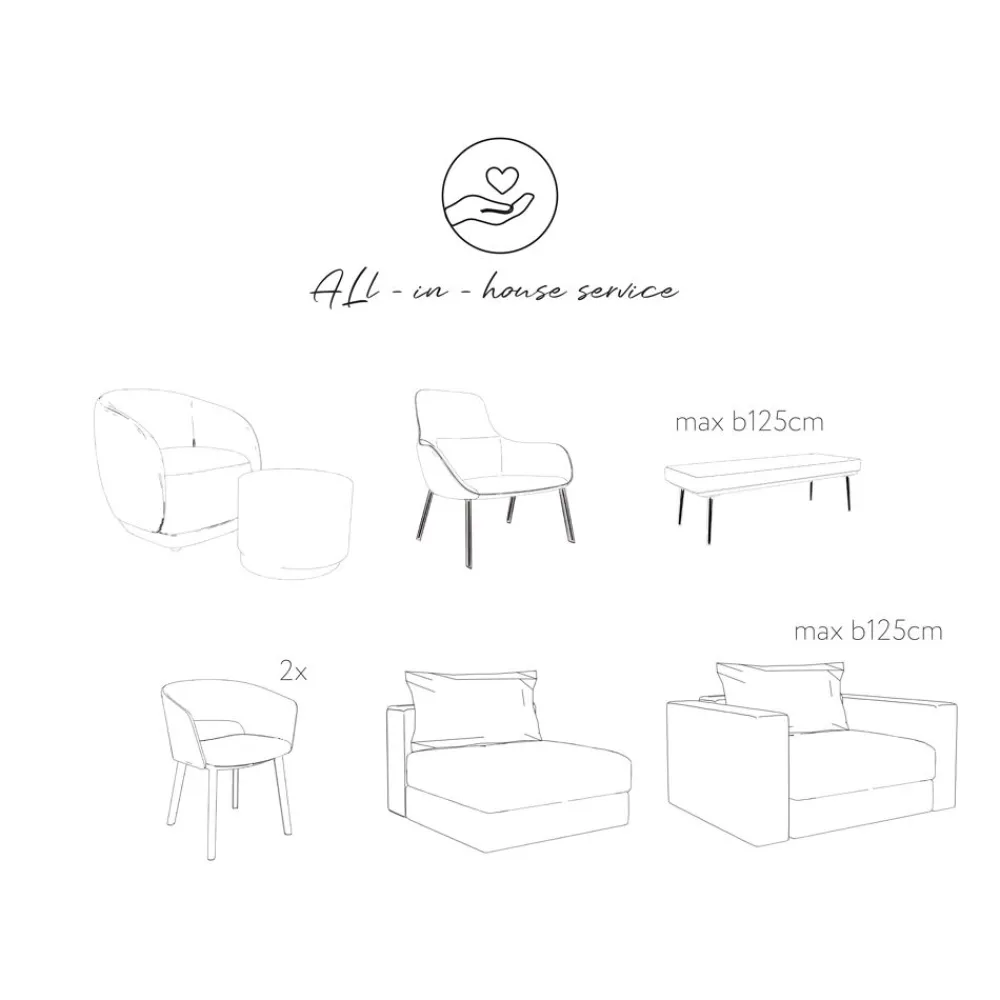 Pomax Concepts Modulaires-ALL IN HOUSE SERVICE - chaises ou fauteuil -
