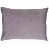 Pomax Coussins-ALPHA BASICS - coussin - lin - L 70 x W 50 cm - lavande