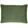 Pomax Coussins-ALPHA BASICS - coussin - lin - L 70 x W 50 cm - vert