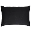 Pomax Coussins-ALPHA BASICS - coussin - lin - L 70 x W 50 cm - gris orage