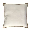 Pomax Coussins-ALPHA OPPOSITES - coussin - lin / coton - L 45 x W 45 cm - camel
