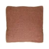 Pomax Coussins-ALPHA OPPOSITES - coussin - lin / coton - L 45 x W 45 cm - cannelle