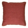 Pomax Coussins-ALPHA OPPOSITES - coussin - lin / coton - L 45 x W 45 cm - framboise