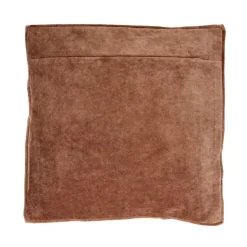 Pomax Coussins-ALPHA OPPOSITES - coussin - lin / coton - L 45 x W 45 cm - cannelle