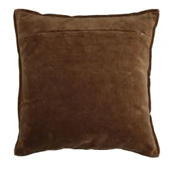 Pomax Coussins-ALPHA OPPOSITES - coussin - lin / coton - L 45 x W 45 cm - teal