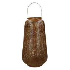 Pomax Lanternes-AMANI - lanterne - métal - DIA 25 x H 45 cm - rouille