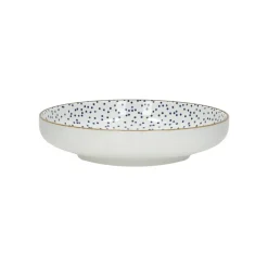 Pomax Vaisselle-ANAFI - blate - porcelaine - DIA 20,3 x H 4,5 cm - bleu