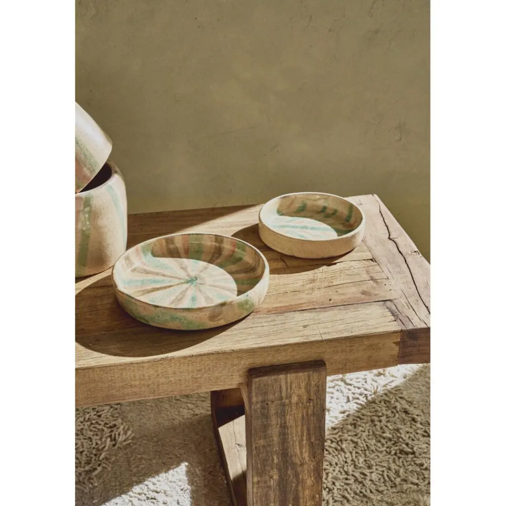 Pomax Bancs-ANDALUCIA - banc - bois récupéré - L 120 x W 40 x H 45 cm - naturel