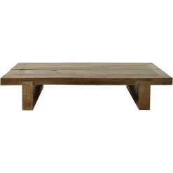Pomax Tables Basses | Tables-ANDALUCIA - table basse - bois récupéré - L 160 x W 99 x H 30 cm - naturel