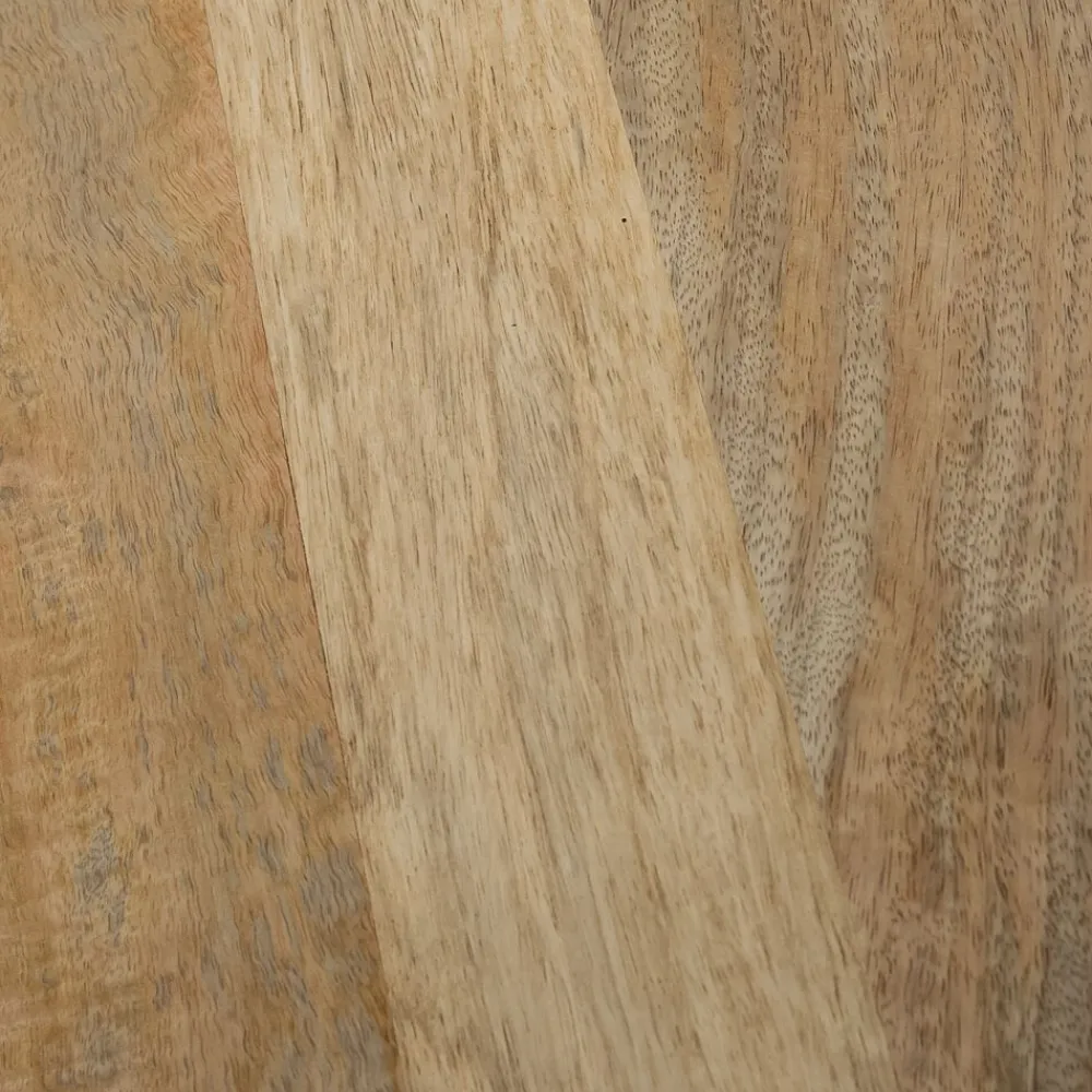 Pomax Armoires-ANGELA - armoire - bois de mangier / métal - L 80 x W 40 x H 125 cm - naturel