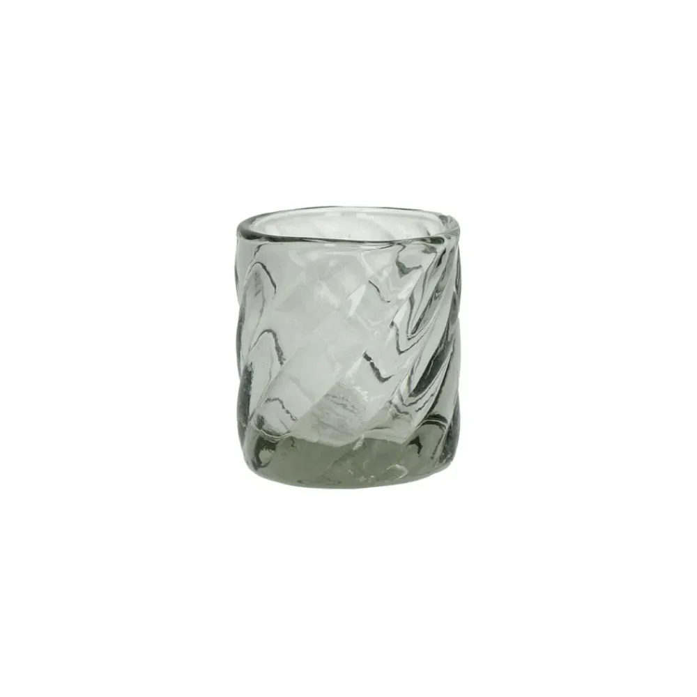 Pomax Photophores / T-lights-ANTIGUA - photophore - verre - DIA 7 x H 8 cm - transparent