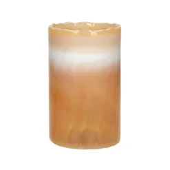 Pomax Photophores / T-lights-AO - photophore - verre - DIA 12 x H 19 cm - rose
