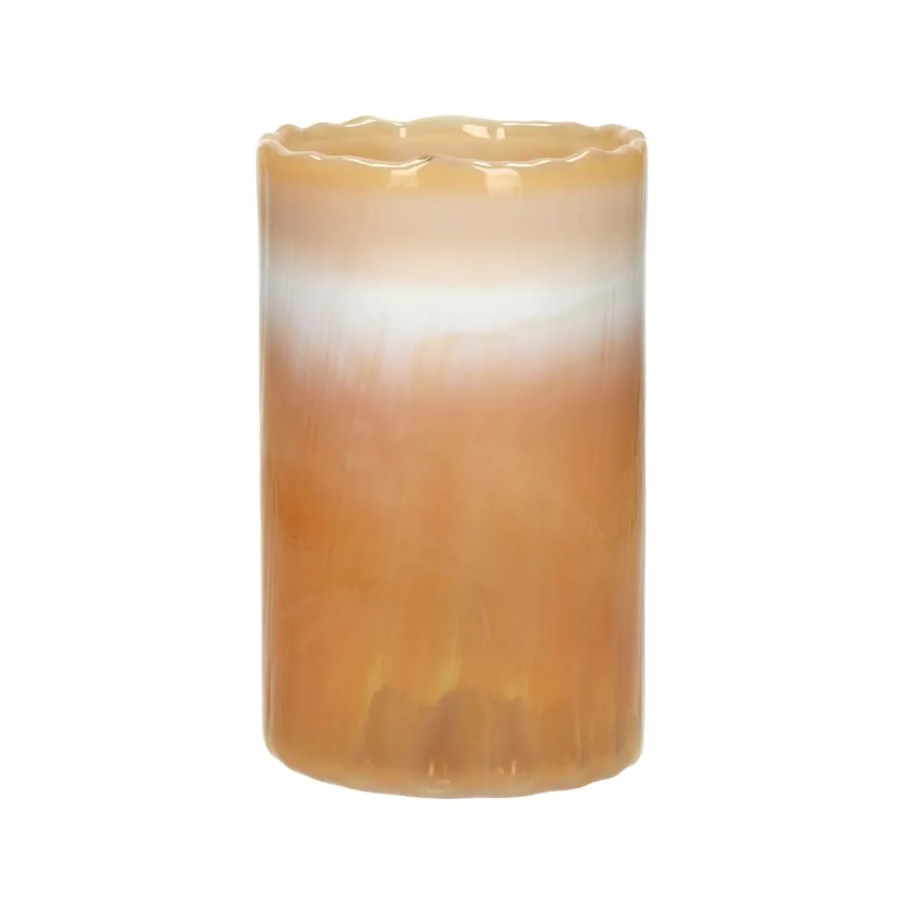 Pomax Photophores / T-lights-AO - photophore - verre - DIA 12 x H 19 cm - rose