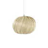 Pomax Suspensions-ARCO - lampe suspendue - bambou - DIA 42 x H 28 cm - naturel