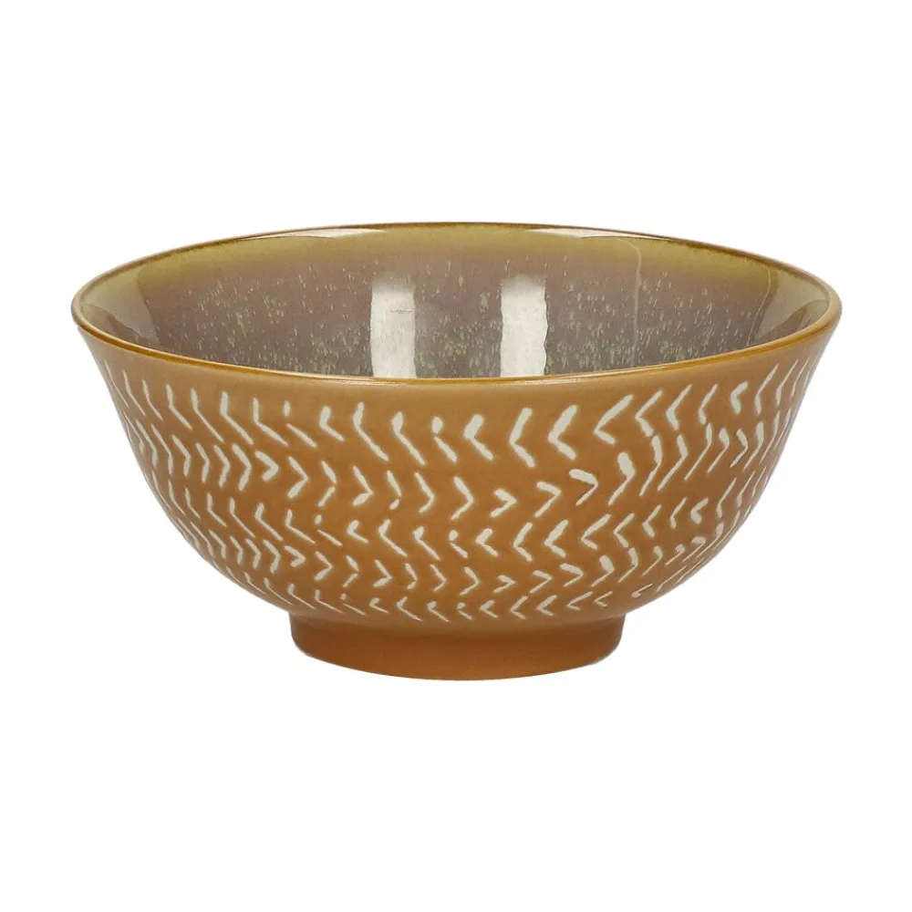 Pomax Vaisselle-ARITMO - bol à soupe - porcelaine - DIA 15 x H 7 cm - beige
