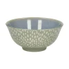 Pomax Vaisselle-ARITMO - bol à soupe - porcelaine - DIA 15 x H 7 cm - gris bleu