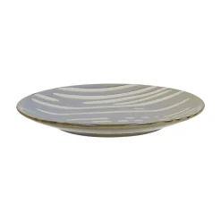 Pomax Vaisselle-ASPEN - assiette à dessert - porcelaine - DIA 22 cm - bleu glacier