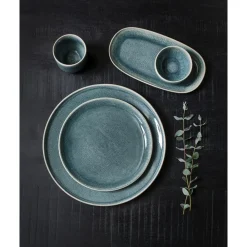 Pomax Vaisselle-AUDREY - assiette à dessert - grès - DIA 20,4 x H 1,7 cm - canard