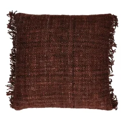 Pomax Coussins-AYALA - coussin - coton - L 45 x W 45 cm - rouille