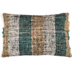 Pomax Coussins-AYALA - coussin - coton - L 60 x W 40 cm - mix de couleurs