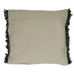 Pomax Coussins-AYALA - coussin - coton - L 45 x W 45 cm - vert forêt