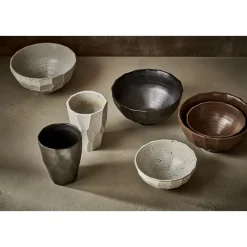 Pomax Vaisselle-BARISTA - bol à soupe - grès - DIA 15 x H 7 cm - chocolat