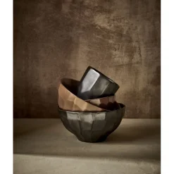 Pomax Vaisselle-BARISTA - bol à soupe - grès - DIA 15 x H 7 cm - chocolat
