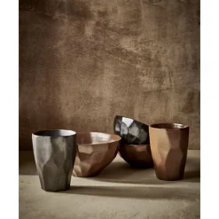 Pomax Vaisselle-BARISTA - gobelet - grès - DIA 8,2 x H 10 cm - chocolat