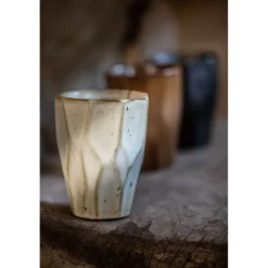 Pomax Vaisselle-BARISTA - gobelet - grès - DIA 8,2 x H 10 cm - chocolat