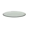 Pomax Vaisselle-BASIL - assiette à dessert - porcelaine - DIA 21 cm - blanc