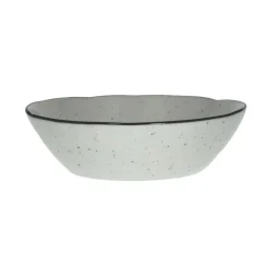 Pomax Vaisselle-BASIL - bol à soupe - porcelaine - DIA 18 x H 5 cm - blanc
