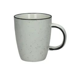Pomax Vaisselle-BASIL - mug - porcelaine - DIA 9 x H 10 cm - blanc