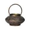 Pomax Lanternes-BERND - lanterne - métal - DIA 21,5 x H 12,5 cm - bronze