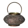 Pomax Lanternes-BERND - lanterne - métal - DIA 26,5 x H 15,5 cm - bronze