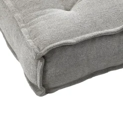 Pomax Coussins-BIRGIT - coussin pour pouf - coton - L 85 x W 85 x H 20 cm - gris clair