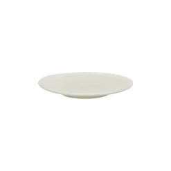 Pomax Vaisselle-BISCOTTI - assiette apéritif - porcelaine - DIA 14,6 x H 2 cm - écru
