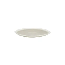 Pomax Vaisselle-BISCOTTI - assiette apéritif - porcelaine - DIA 14,6 x H 2 cm - gris/beige