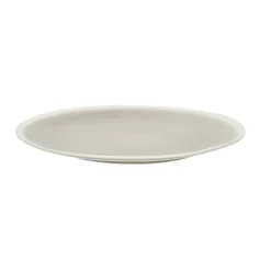 Pomax Vaisselle-BISCOTTI - assiette plate - porcelaine - DIA 26,8 x H 2 cm - gris/beige