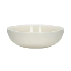 Pomax Vaisselle-BISCOTTI - bôl à pâtes - porcelaine - DIA 22 x H 7 cm - écru