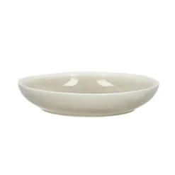Pomax Vaisselle-BISCOTTI - blate - porcelaine - DIA 22,8 x H 4,5 cm - gris/beige