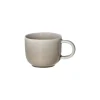 Pomax Vaisselle-BISCOTTI - mug - porcelaine - DIA 7,5 x H 6 cm - gris/beige