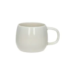 Pomax Vaisselle-BISCOTTI - mug - porcelaine - DIA 8,5 x H 8 cm - écru