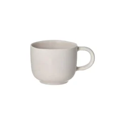 Pomax Vaisselle-BISCOTTI - mug - porcelaine - DIA 7,5 x H 6 cm - écru