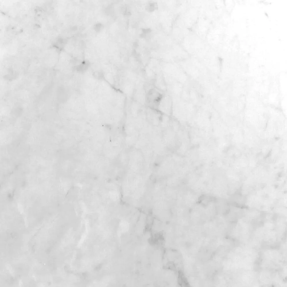 Pomax Tables-BISTRO - table à dîner - marbre / métal - L 70 x W 70 x H 76 cm - blanc
