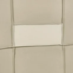 Pomax Tableau / Déco Murale-BLANCHE - toile avec cadre - bois de pin - L 80 x W 5 x H 100 cm - sable