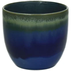 Pomax Vases-33578-BLU-05 - DIA 10 x H 9 cm