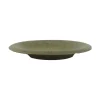 Pomax Vaisselle-BOSQUE - assiette à dessert - grès - DIA 22 x H 3 cm - olive