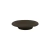 Pomax Vaisselle-BOSQUE - assiette apéritif - grès - DIA 13 x H 2 cm - brun