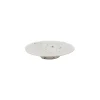 Pomax Vaisselle-BOSQUE - assiette apéritif - grès - DIA 13 x H 2 cm - blanc