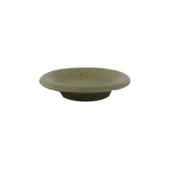 Pomax Vaisselle-BOSQUE - assiette apéritif - grès - DIA 13 x H 2 cm - olive